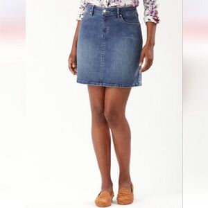Tommy Bahama Blue Denim Mini Skirt
